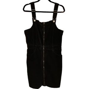 Corduroy Overall Dress